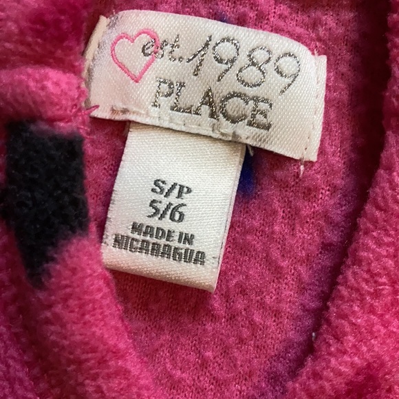 Children’s Place Girls Fleece Hoodie - Picture 3 of 5